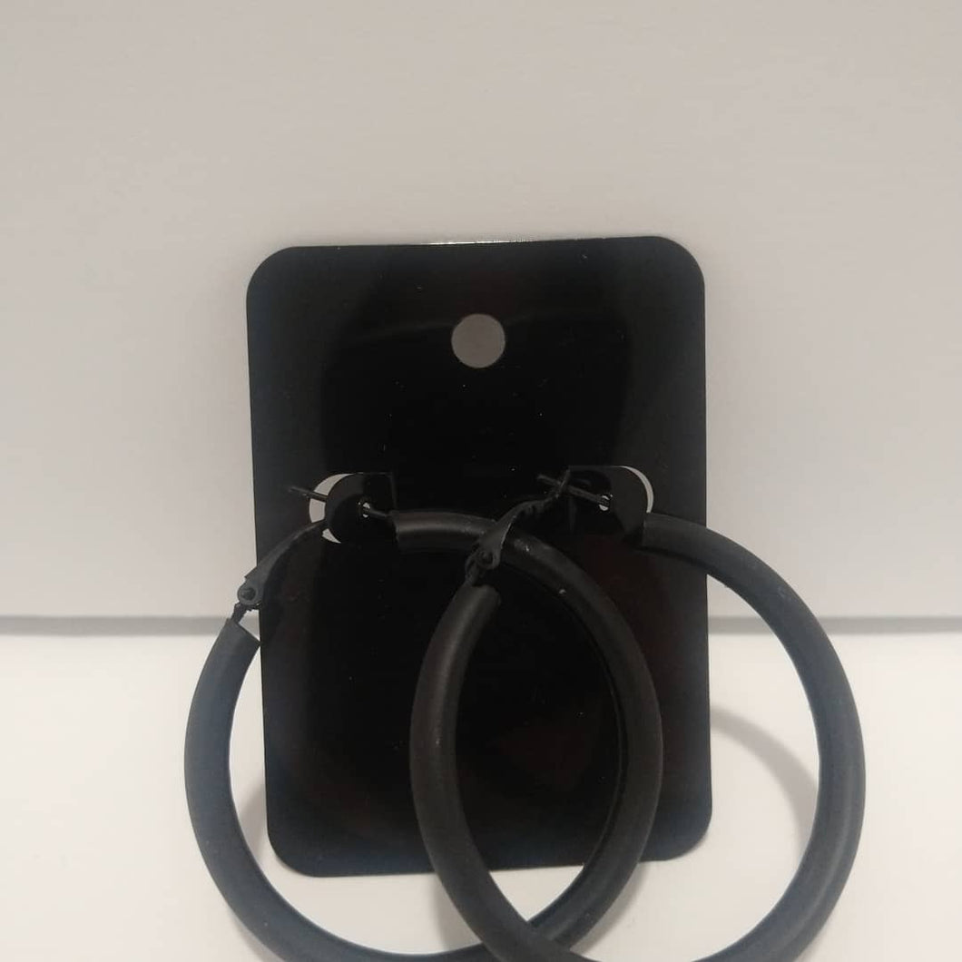 Tube Hoops (Black)